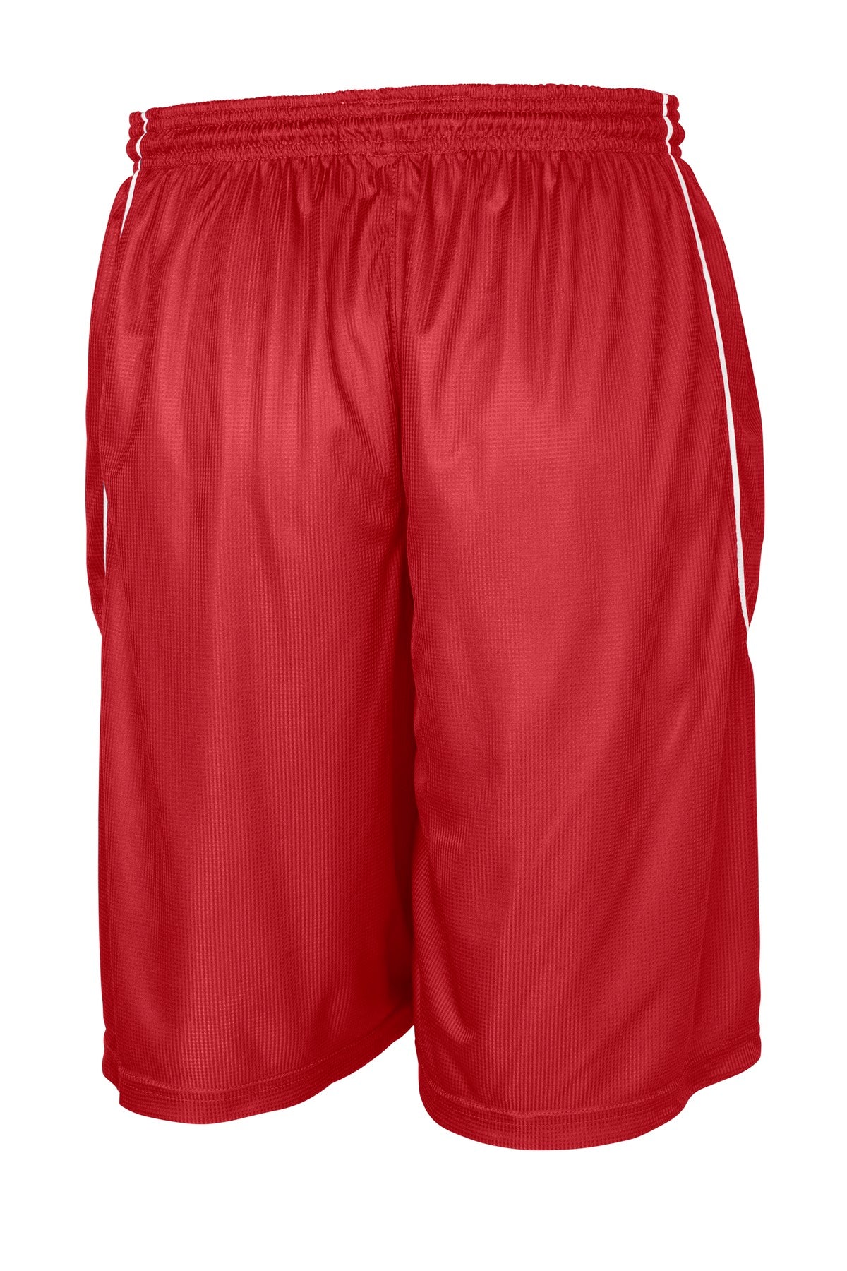 Sport-Tek Youth PosiCharge Mesh Reversible Spliced Short