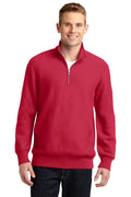Sport-Tek Men's Super Heavyweight 1/4-Zip Pullover Sweatshirt