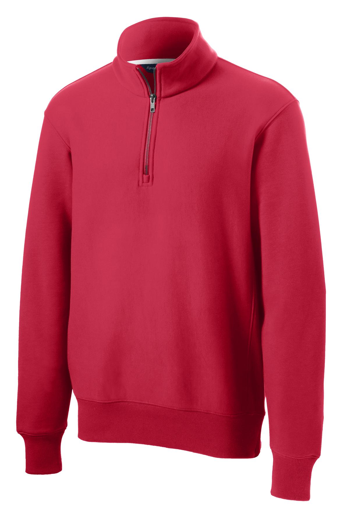Sport-Tek Men's Super Heavyweight 1/4-Zip Pullover Sweatshirt