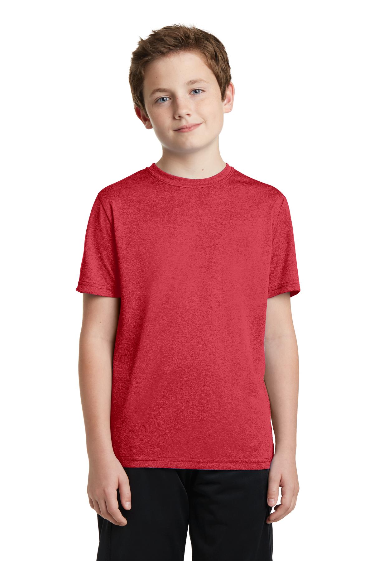 Sport-Tek Youth Heather Contender Tee YST360