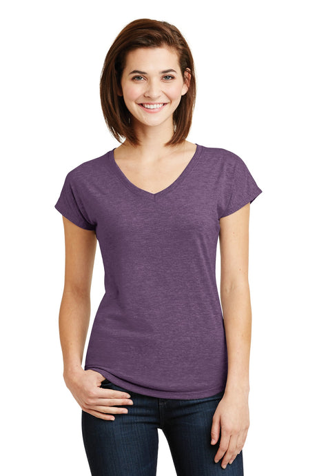 Anvil Women's Tri-Blend V-Neck Tee. 6750VL Anvil