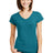 Anvil Women's Tri-Blend V-Neck Tee. 6750VL Anvil