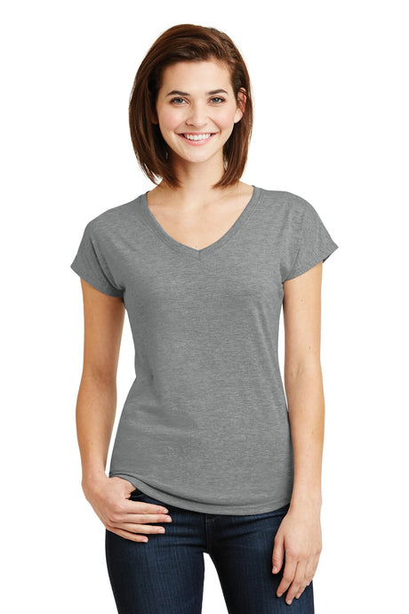 Anvil Women's Tri-Blend V-Neck Tee. 6750VL Anvil