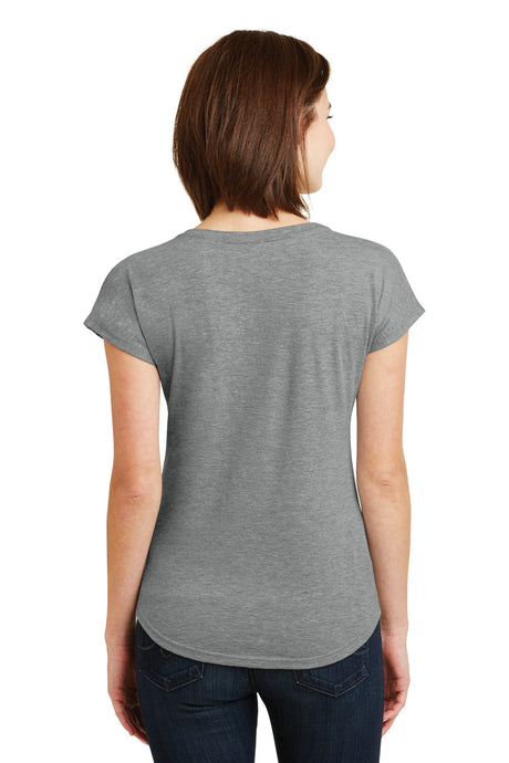 Anvil Women's Tri-Blend V-Neck Tee. 6750VL Anvil