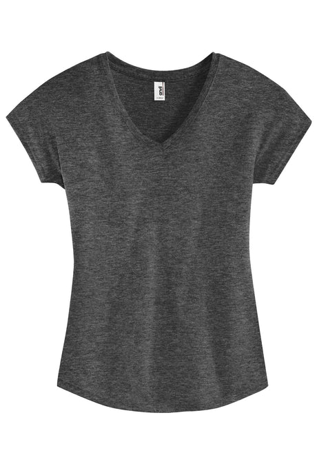 Anvil Women's Tri-Blend V-Neck Tee. 6750VL Anvil