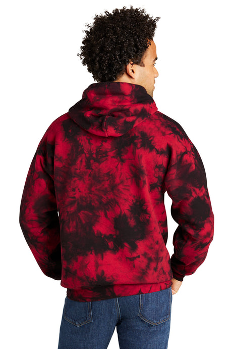 Port & Company - Men's Crystal Tie-Dye Pullover Hoodie Port & Company