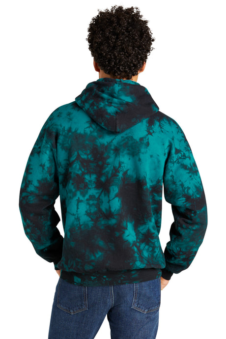 Port & Company - Men's Crystal Tie-Dye Pullover Hoodie Port & Company