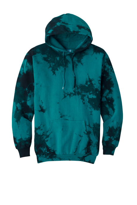 Port & Company - Men's Crystal Tie-Dye Pullover Hoodie Port & Company