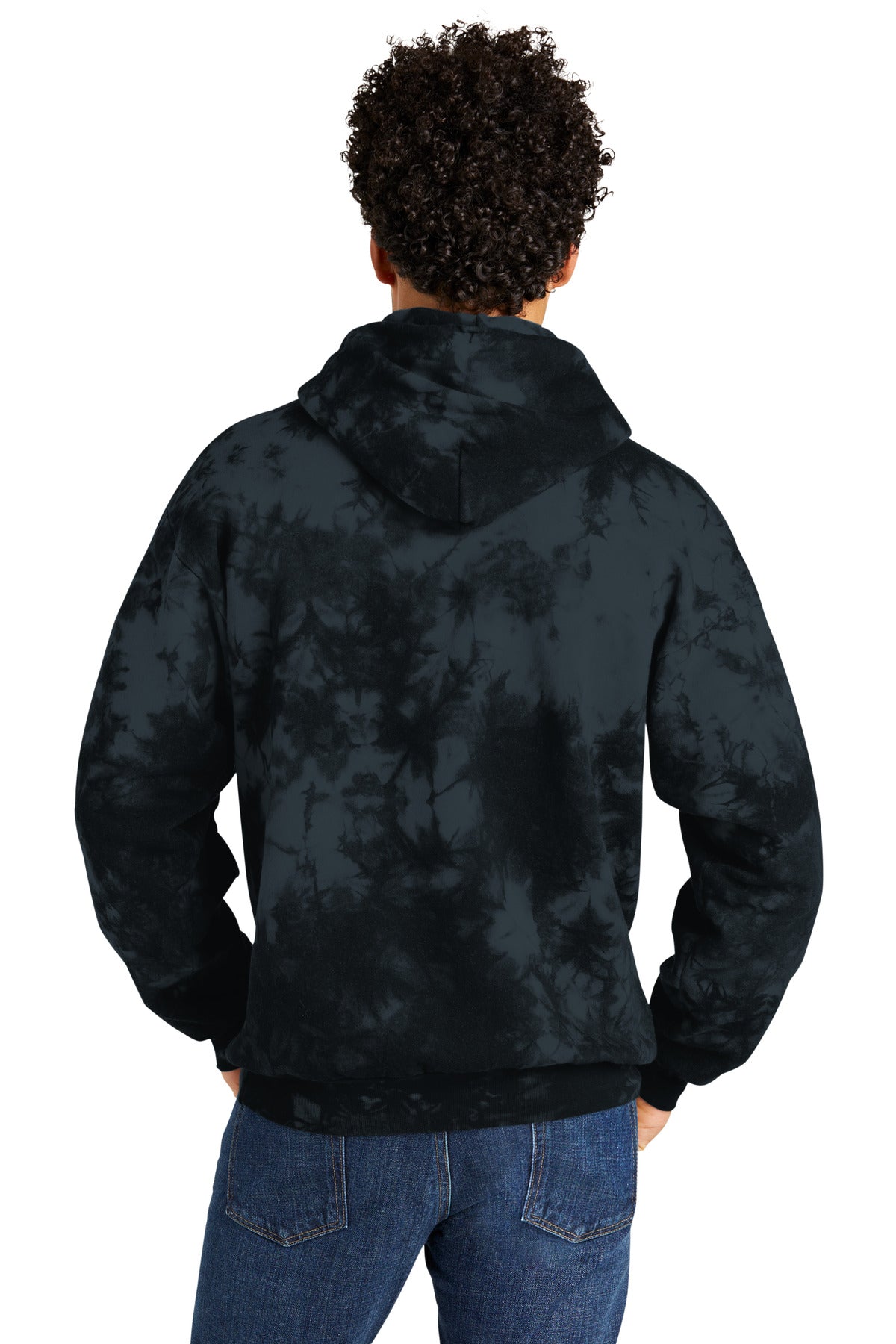 Port & Company - Men's Crystal Tie-Dye Pullover Hoodie Port & Company