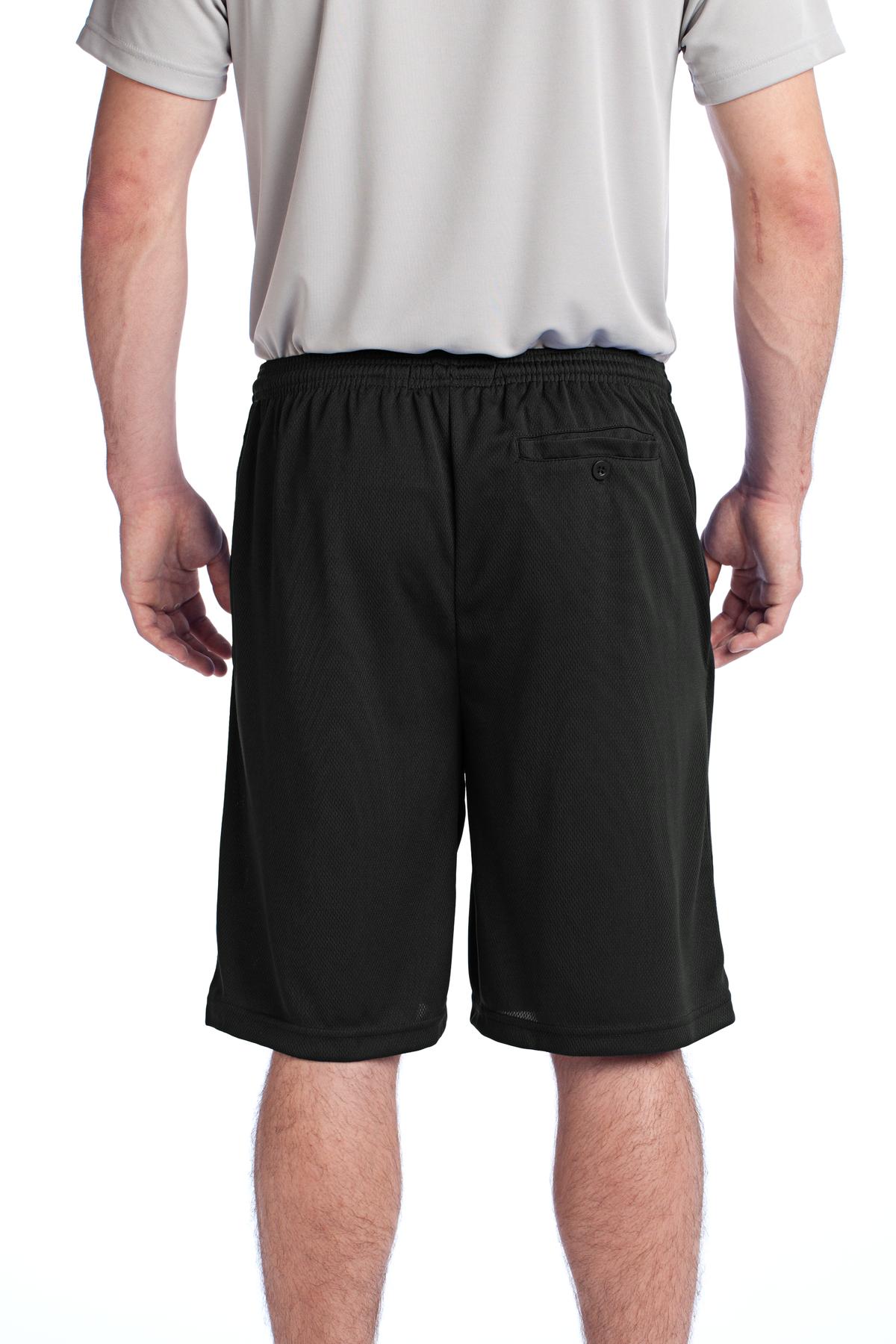 Sport-Tek Men's PosiCharge Tough Mesh Pocket Shorts