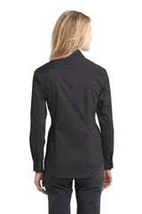 Port Authority Ladies Stretch Poplin Shirt. L646