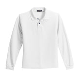 Port Authority Youth Long Sleeve Silk Touch Polo.  Y500LS