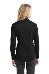 Port Authority Ladies Stretch Poplin Shirt. L646