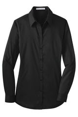 Port Authority Ladies Stretch Poplin Shirt. L646