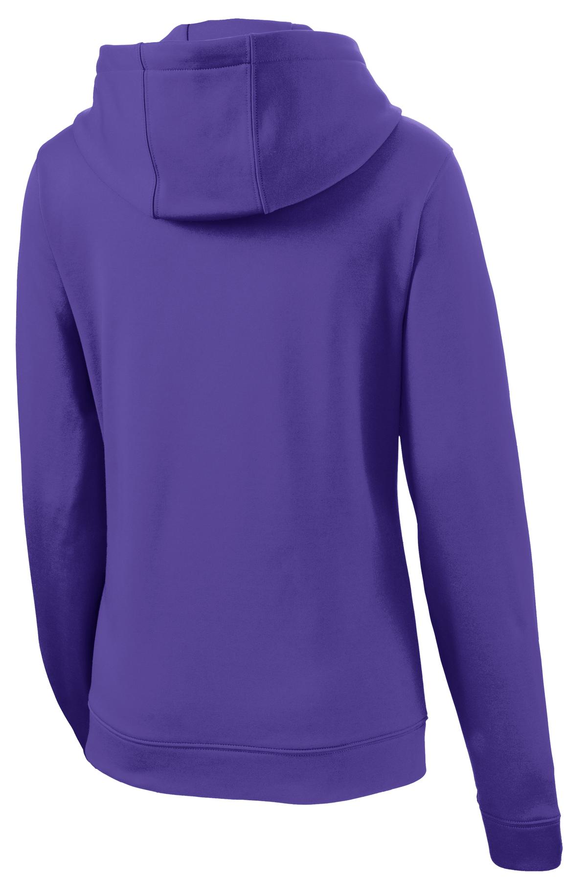 Sport-Tek Women's Sport-Wick Fleece Full-Zip Hooded Jacket