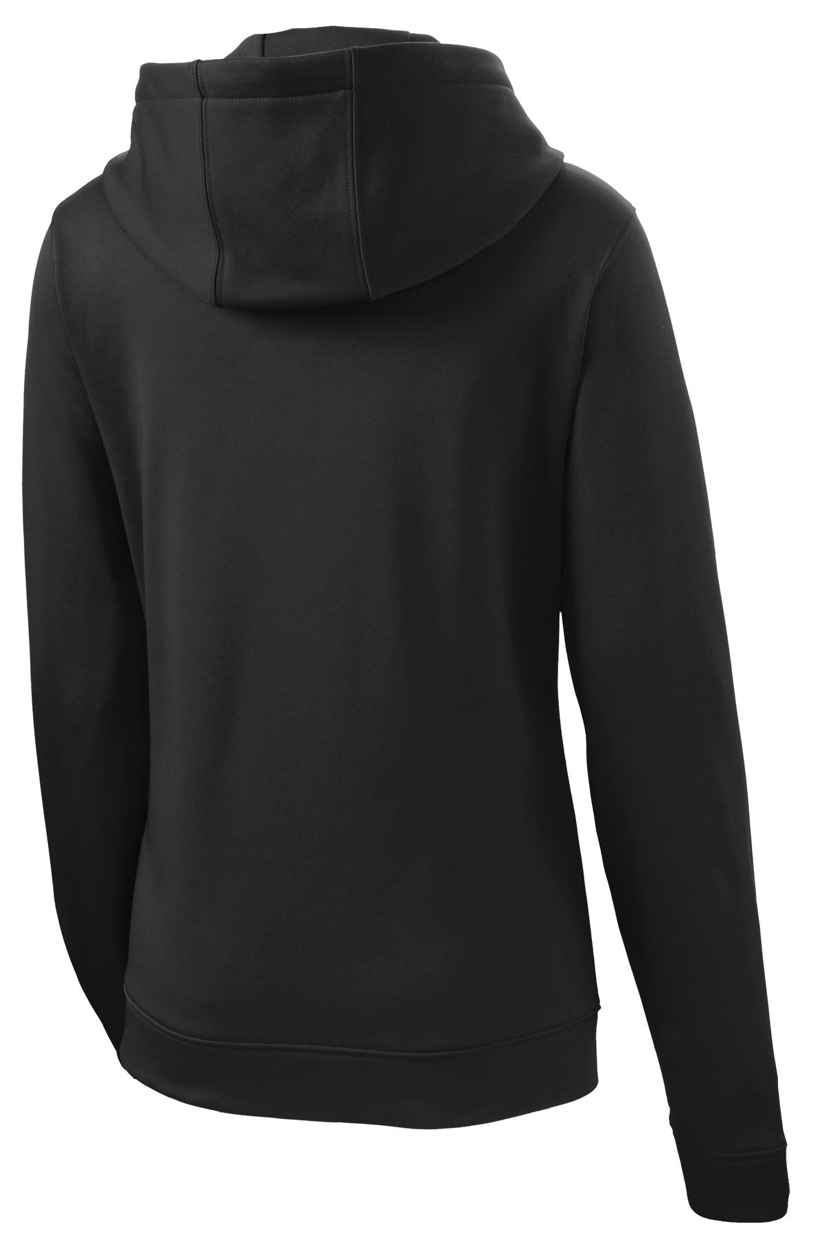 Sport-Tek Women's Sport-Wick Fleece Full-Zip Hooded Jacket