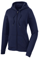 Sport-Tek Women's Sport-Wick Fleece Full-Zip Hooded Jacket