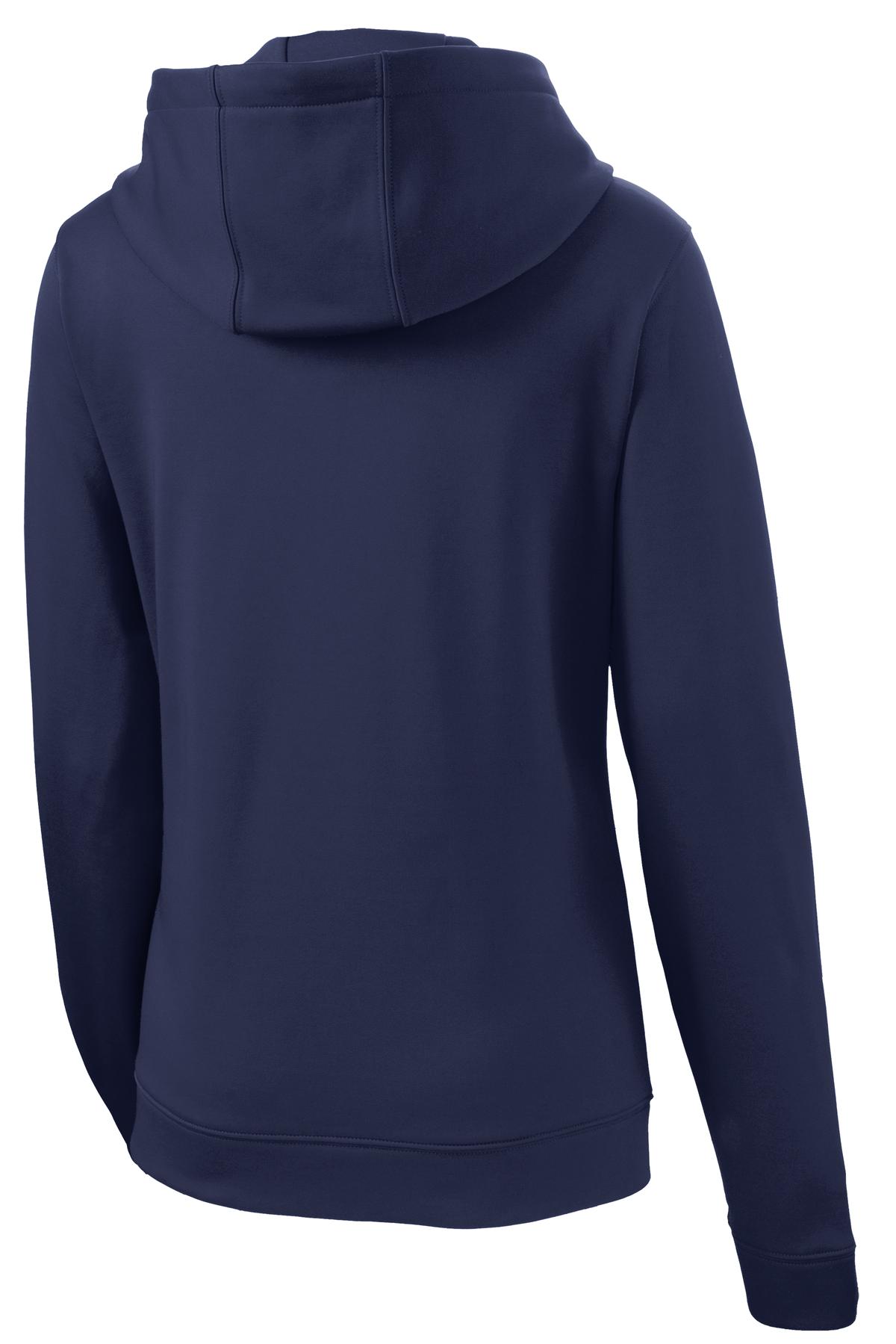 Sport-Tek Women's Sport-Wick Fleece Full-Zip Hooded Jacket