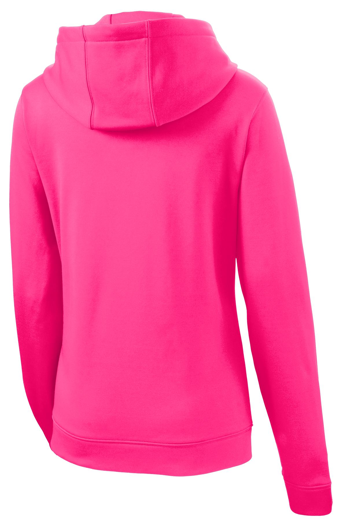 Sport-Tek Women's Sport-Wick Fleece Full-Zip Hooded Jacket
