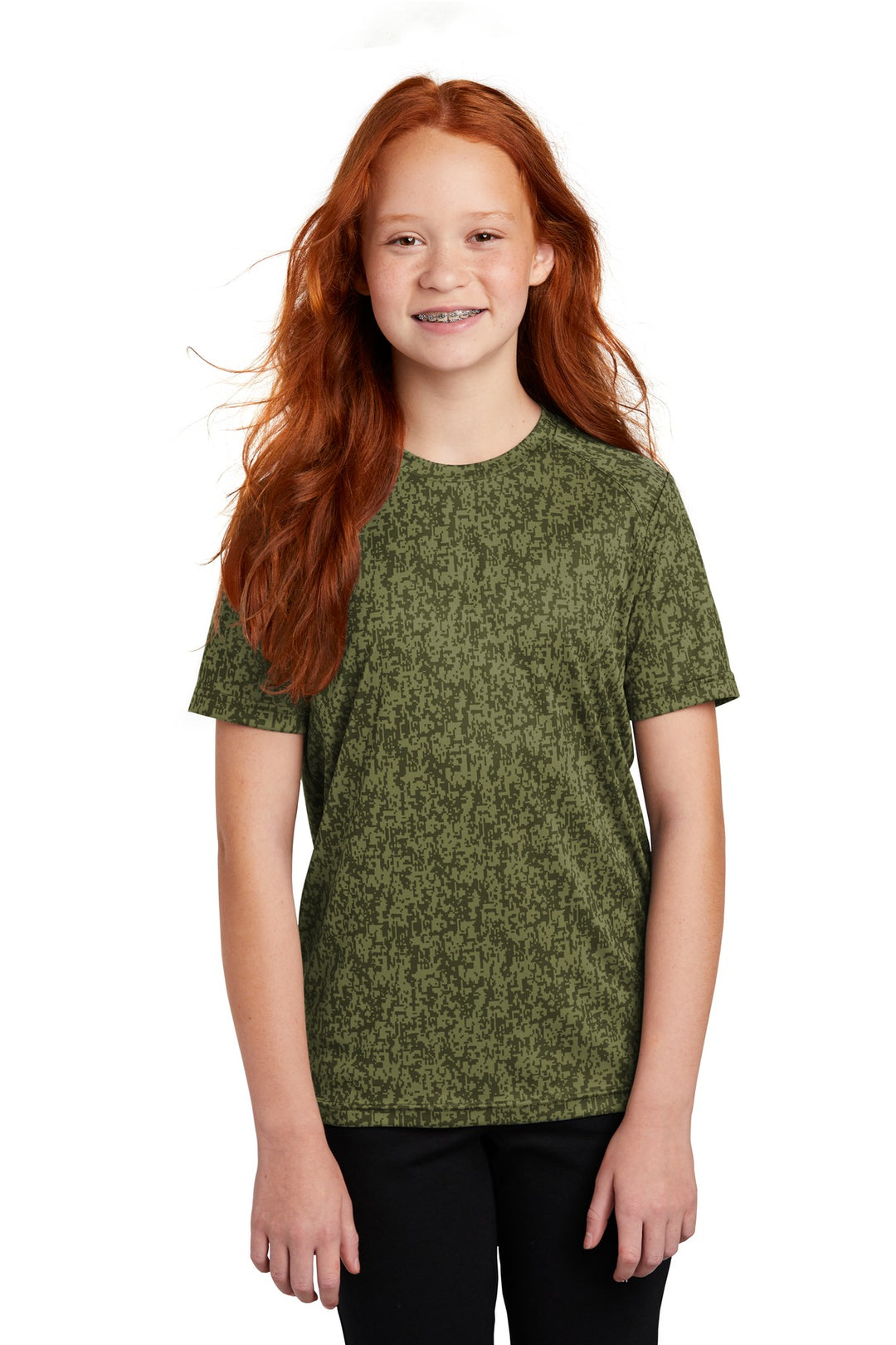 Sport-Tek Youth Digi Camo Tee YST460