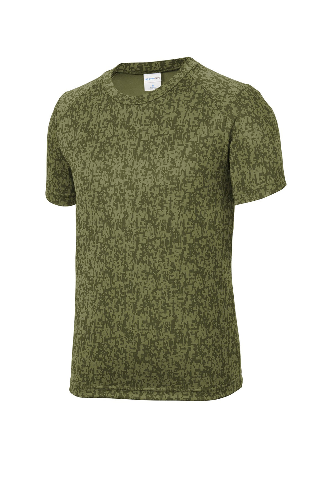 Sport-Tek Youth Digi Camo Tee YST460
