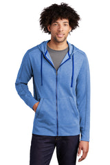 Sport-Tek Women's PosiCharge Tri-Blend Wicking Fleece Full-Zip Hooded Jacket. ST293