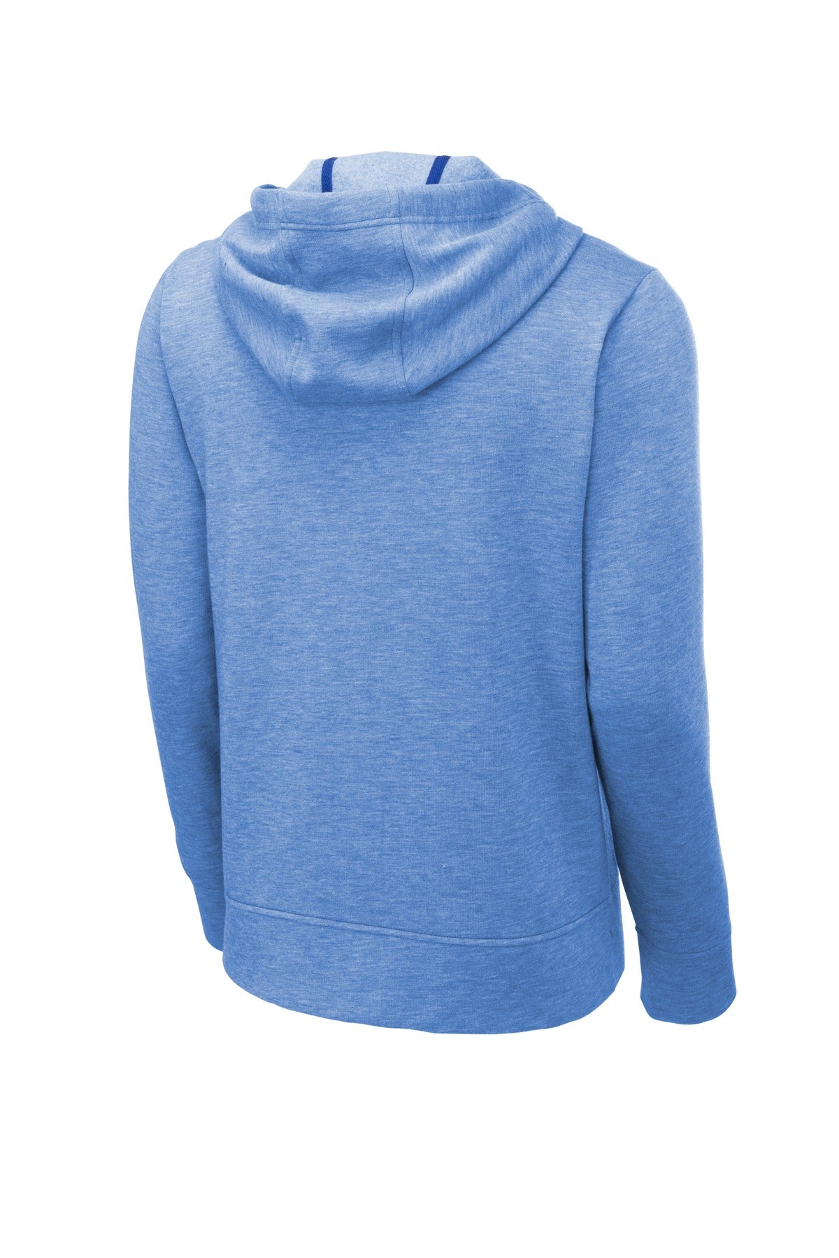 Sport-Tek Women's PosiCharge Tri-Blend Wicking Fleece Full-Zip Hooded Jacket. ST293