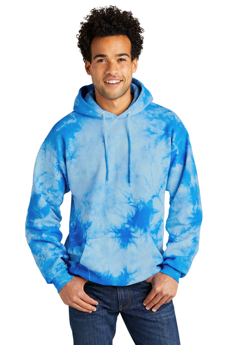 Port & Company - Men's Crystal Tie-Dye Pullover Hoodie Port & Company