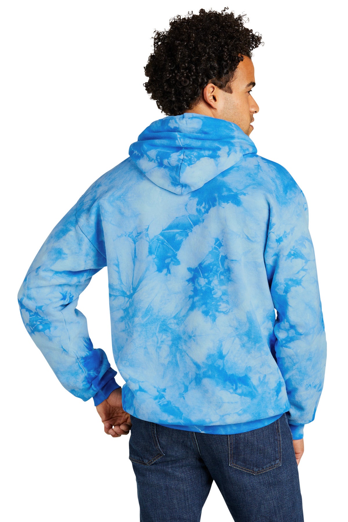 Port & Company - Men's Crystal Tie-Dye Pullover Hoodie Port & Company