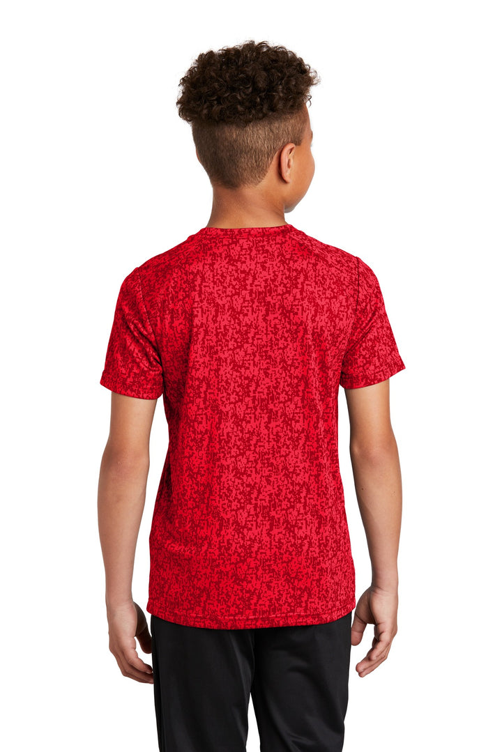 Sport-Tek Youth Digi Camo Tee YST460
