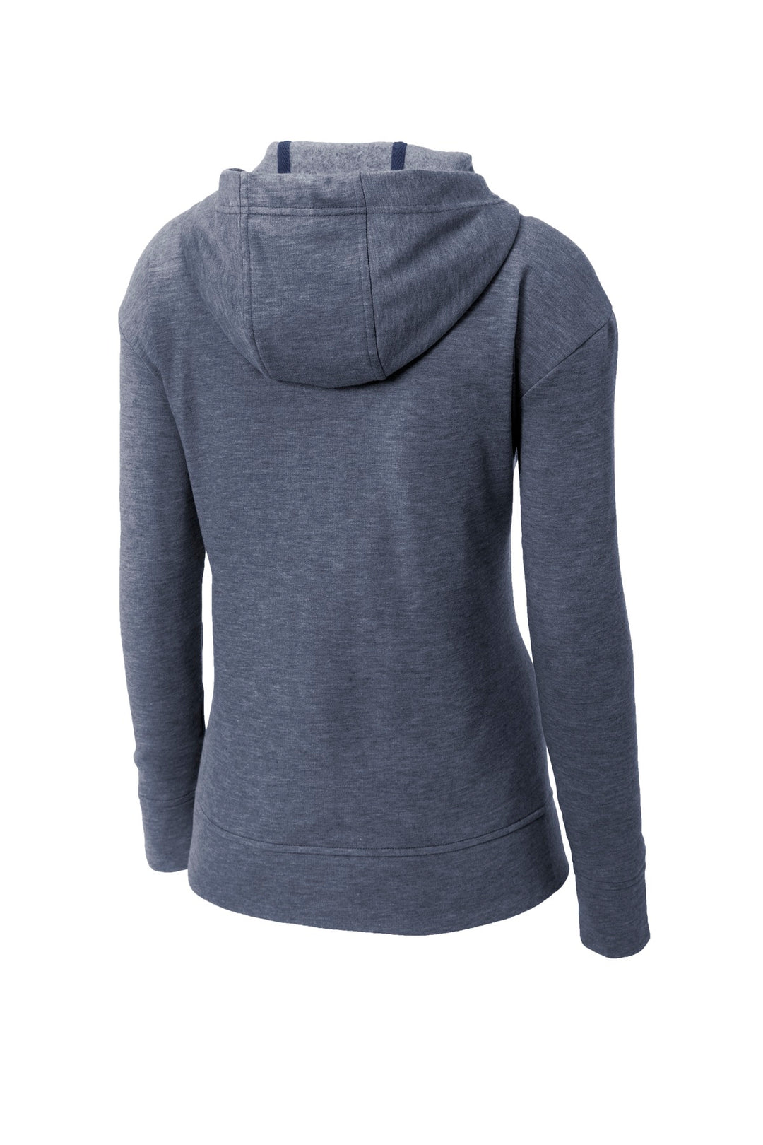 Sport-Tek Women's PosiCharge Tri-Blend Wicking Fleece Full-Zip Hooded Jacket. LST293