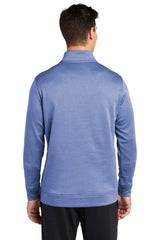 Sport-Tek Men's PosiCharge Sport-Wick Heather Fleece 1/4-Zip Pullover