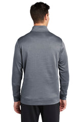 Sport-Tek Men's PosiCharge Sport-Wick Heather Fleece 1/4-Zip Pullover