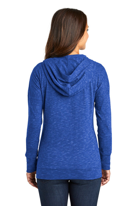 District Women's Medal Full-Zip Hoodie. DT665 District