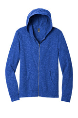 District Medal Full-Zip Hoodie. DT565 District