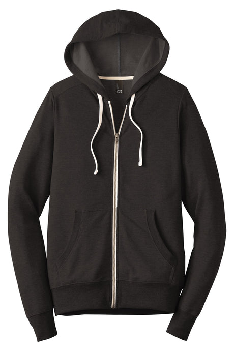 District Perfect Tri French Terry Full-Zip Hoodie. DT356 District