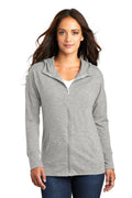District Women's Medal Full-Zip Hoodie. DT665 District