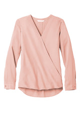 Port Authority Women's Wrap Blouse. LW702