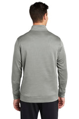 Sport-Tek Men's PosiCharge Sport-Wick Heather Fleece 1/4-Zip Pullover