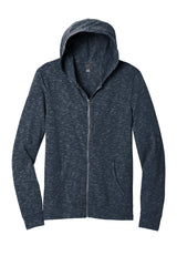 District Medal Full-Zip Hoodie. DT565 District