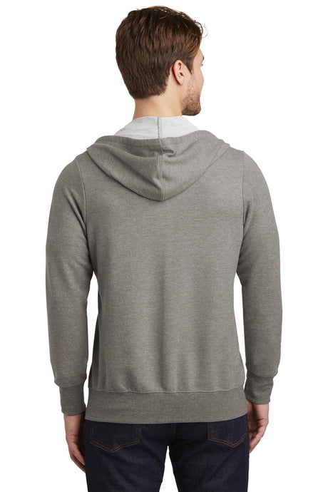 District Perfect Tri French Terry Full-Zip Hoodie. DT356 District