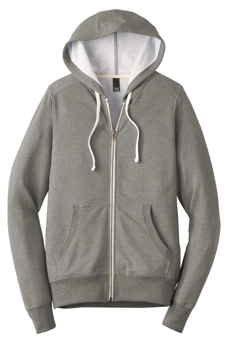 District Perfect Tri French Terry Full-Zip Hoodie. DT356 District