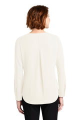 Port Authority Women's Wrap Blouse. LW702