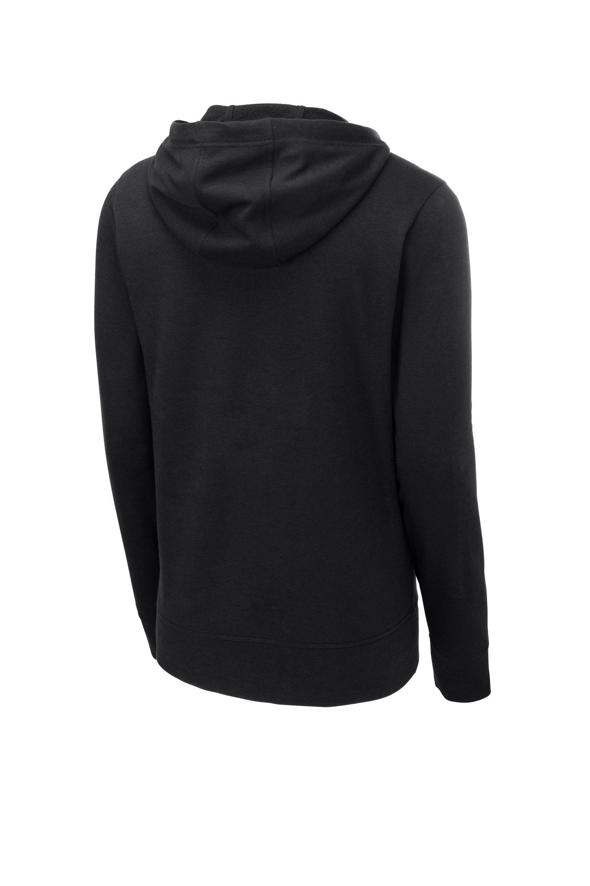 Sport-Tek Women's PosiCharge Tri-Blend Wicking Fleece Full-Zip Hooded Jacket. ST293