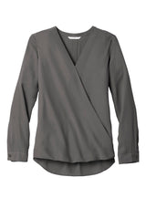 Port Authority Women's Wrap Blouse. LW702