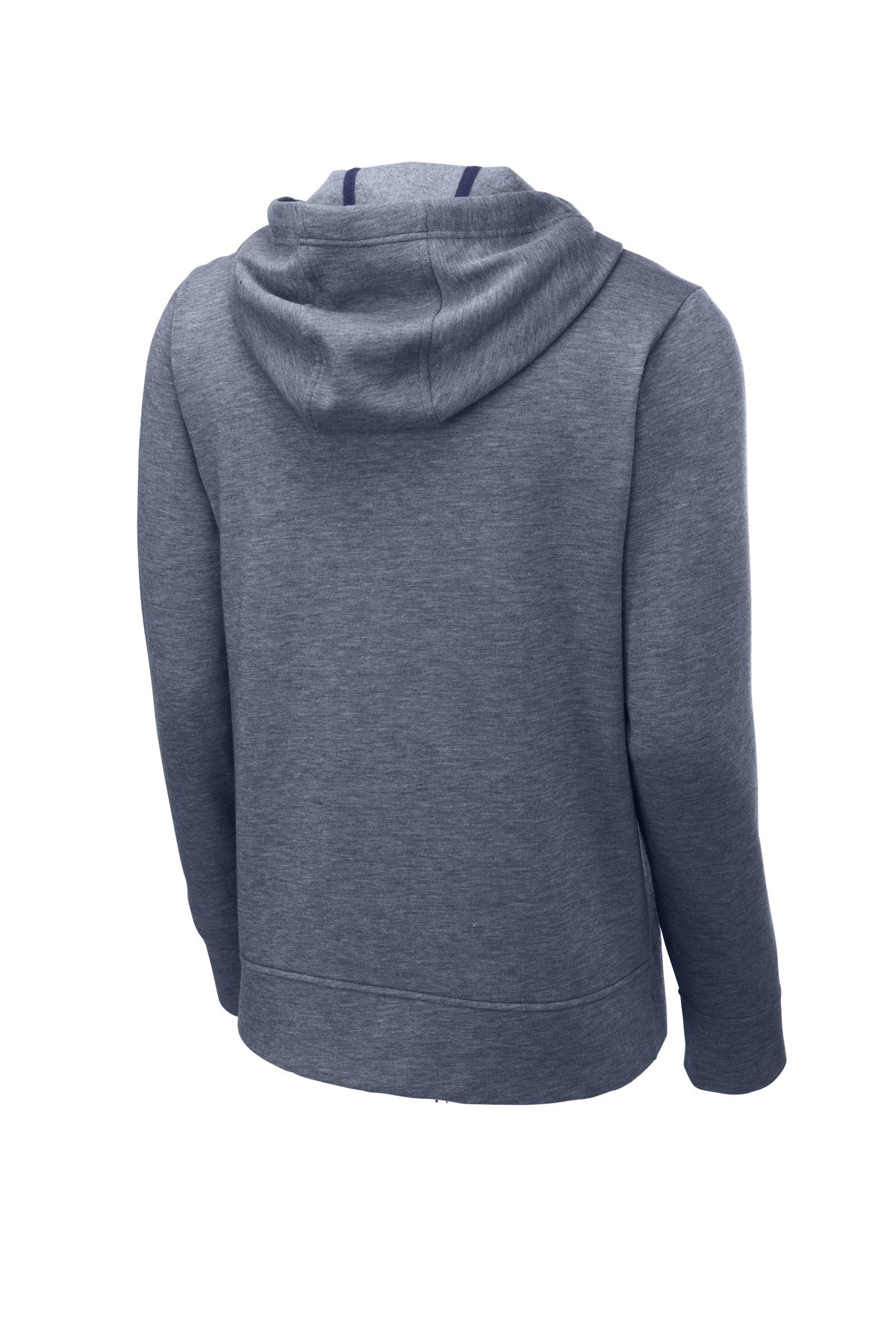 Sport-Tek Women's PosiCharge Tri-Blend Wicking Fleece Full-Zip Hooded Jacket. ST293