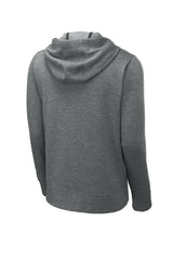 Sport-Tek Women's PosiCharge Tri-Blend Wicking Fleece Full-Zip Hooded Jacket. ST293