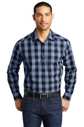 Port Authority Men's Everyday Plaid Shirt. W670