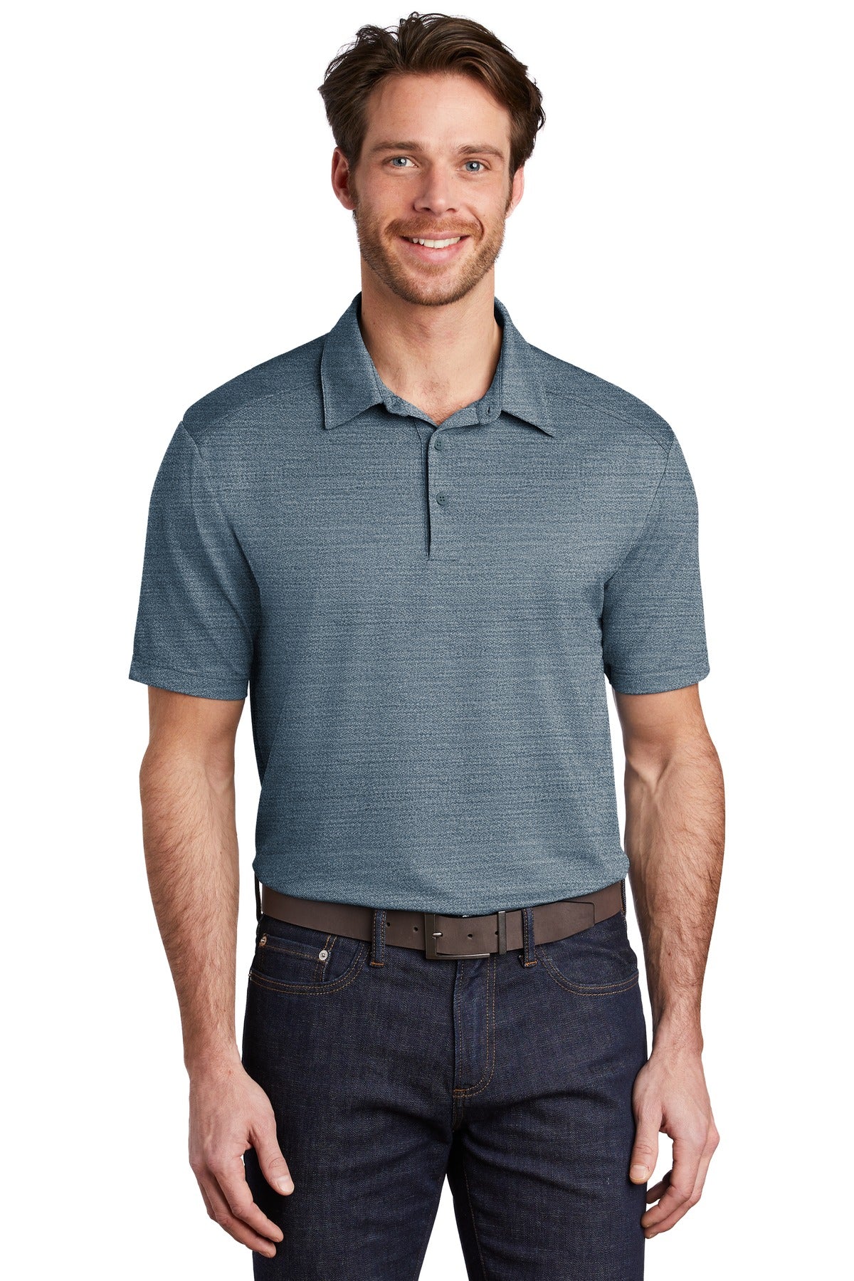 Port Authority Men's Stretch Heather Polo K583