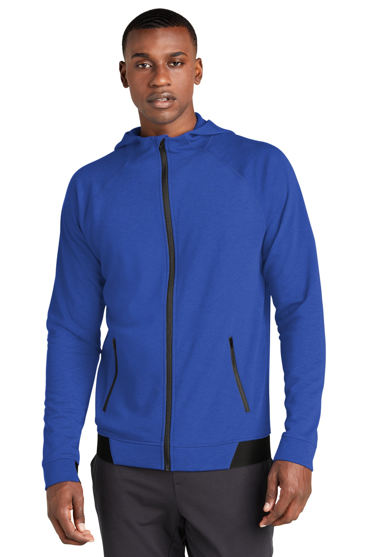 Sport-Tek Men's PosiCharge Strive Hooded Full-Zip